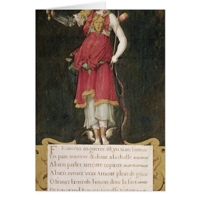 Francois I als samengestelde godheid (Voorkant)