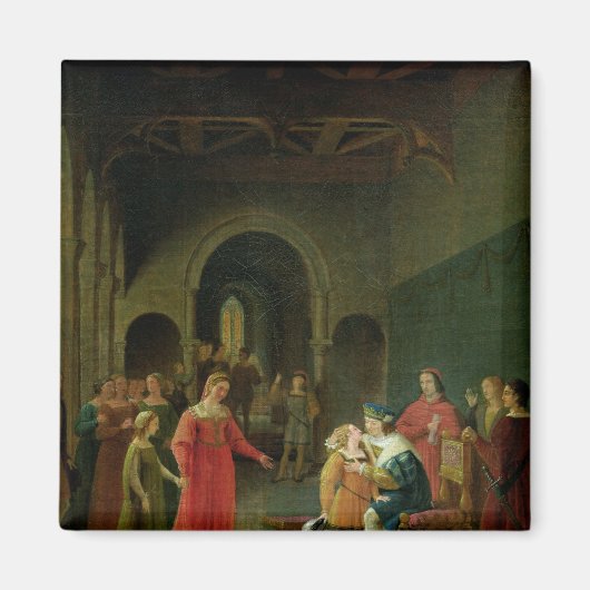 Francois I Presenteerde aan Louis XII Magneet (Voorkant)