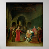 Francois I Presenteerde aan Louis XII Poster (Voorkant)