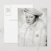 Francois II 1560 Briefkaart (Voorkant / Achterkant)