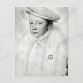 Francois II 1560 Briefkaart (Voorkant)