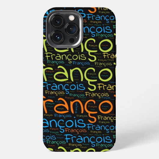 Francois iPhone Hoesje (Achterkant)
