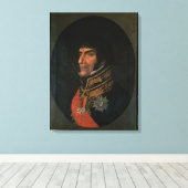 Francois Lefebvre Duke of Dantzig Canvas Afdruk (Insitu (Houten vloer))