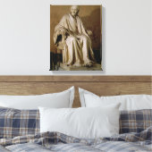 Francois-Marie Arouet Voltaire (1694-1778) 1781 Canvas Afdruk (Insitu (Slaapkamer))