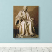 Francois-Marie Arouet Voltaire (1694-1778) 1781 Canvas Afdruk (Insitu (Houten vloer))