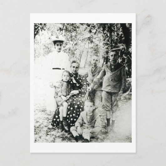 Francois Mauriac (1885-1970) als kind (foto) Briefkaart (Voorkant)