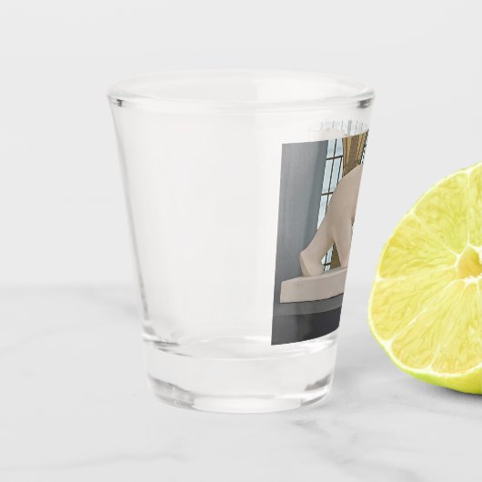 François Pompon's Polar Bear Souvenir Shot Glas (Links)