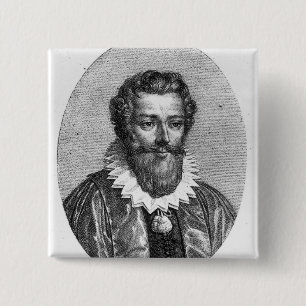 Francois Viete Vierkante Button 5,1 Cm