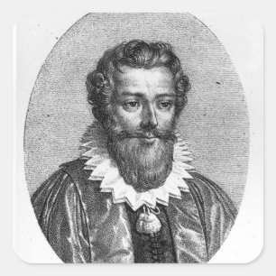 Francois Viete Vierkante Sticker