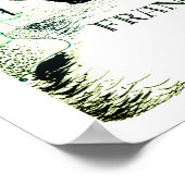 Francois Villon adverteren druk Poster (Hoek)