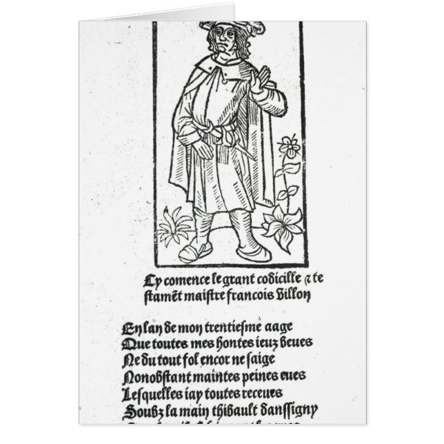 Francois Villon uit 'Oeuvres' (Voorkant)
