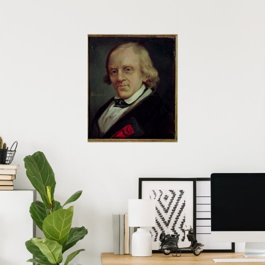 Francois Vincent Raspail 1849 Poster (Thuiskantoor)