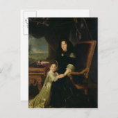 Francoise d'Aubigne Marquise of Maintenance Briefkaart (Voorkant / Achterkant)