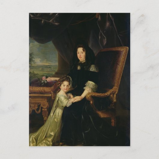 Francoise d'Aubigne Marquise of Maintenance Briefkaart (Voorkant)