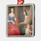 Francoise Louise Duchess La Valliere met Metalen Ornament (Links)