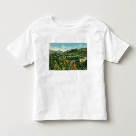 Franconcia Notch & Pemigewasset Valley Kinder Shirts (Voorkant)