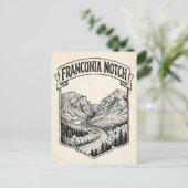Franconia Notch Briefkaart (Staand voorkant)