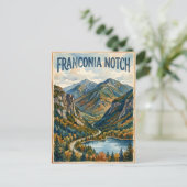 Franconia Notch Briefkaart (Staand voorkant)