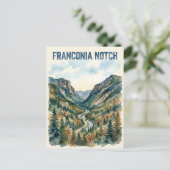 Franconia Notch Briefkaart (Staand voorkant)