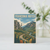 Franconia Notch Briefkaart (Staand voorkant)