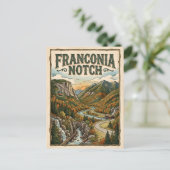 Franconia Notch Briefkaart (Staand voorkant)