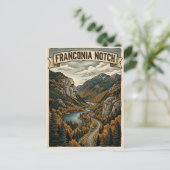 Franconia Notch Briefkaart (Staand voorkant)