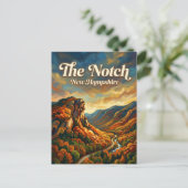 Franconia Notch New Hampshire Briefkaart (Staand voorkant)
