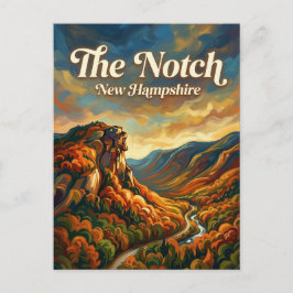 Franconia Notch New Hampshire Briefkaart