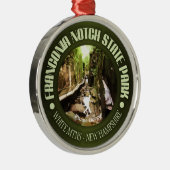 Franconia Notch SP Metalen Ornament (Rechts)