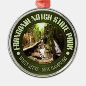 Franconia Notch SP Metalen Ornament (Voorkant)