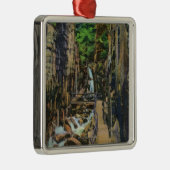 Franconia Notch State Park 2 Metalen Ornament (Rechts)