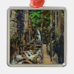 Franconia Notch State Park 2 Metalen Ornament