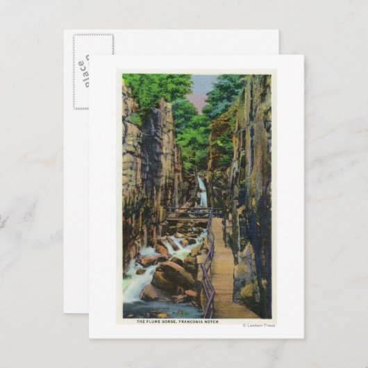 Franconia Notch State Park Briefkaart (Voorkant / Achterkant)