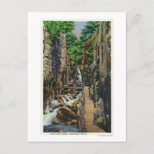 Franconia Notch State Park Briefkaart (Voorkant)