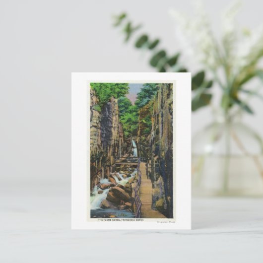 Franconia Notch State Park Briefkaart (Staand voorkant)