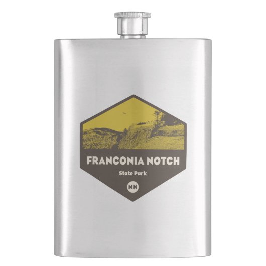 Franconia Notch State Park New Hampshire Flacon (Voorkant)