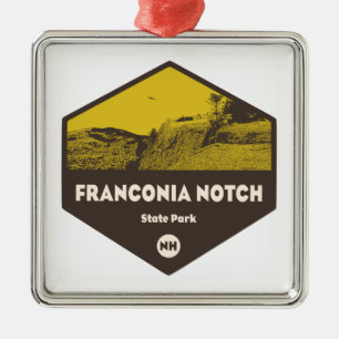Franconia Notch State Park New Hampshire Metalen Ornament