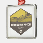 Franconia Notch State Park New Hampshire Metalen Ornament (Links)