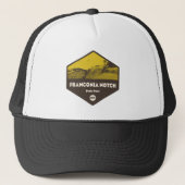 Franconia Notch State Park New Hampshire Trucker Pet (Voorkant)