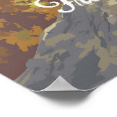 Franconia Notch State Park Reisposter Poster (Hoek)