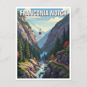 Franconia Notch State Park Reizen Briefkaart