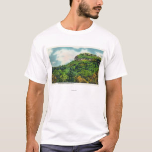 Franconia Notch State Park Uitzicht van Indiaas ho T-shirt