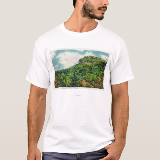 Franconia Notch State Park Uitzicht van Indiaas ho T-shirt (Voorkant)