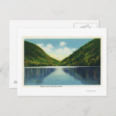 Franconia Notch State Park Uitzicht van Profile La Briefkaart (Voorkant / Achterkant)