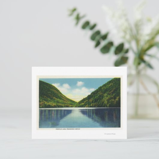 Franconia Notch State Park Uitzicht van Profile La Briefkaart (Staand voorkant)