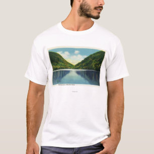 Franconia Notch State Park Uitzicht van Profile La T-shirt