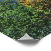 Franconia Notch Uitzicht van Profile Lake Poster (Hoek)