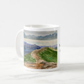 Franconia Notch White Mountain Painting Koffiemok (Voorkant links)