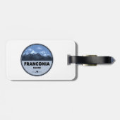Franconia Range New Hampshire Kamperen Bagagelabel (Achterkant horizontaal)