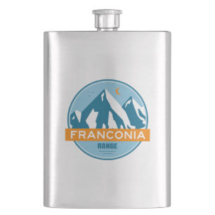Franconia Range New Hampshire Stars Moon Flacon